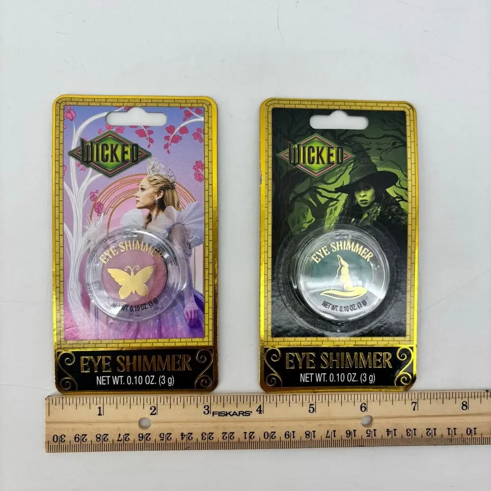 Wicked Glinda Elphaba Eye Shimmer Eye Shadows Green Pink
